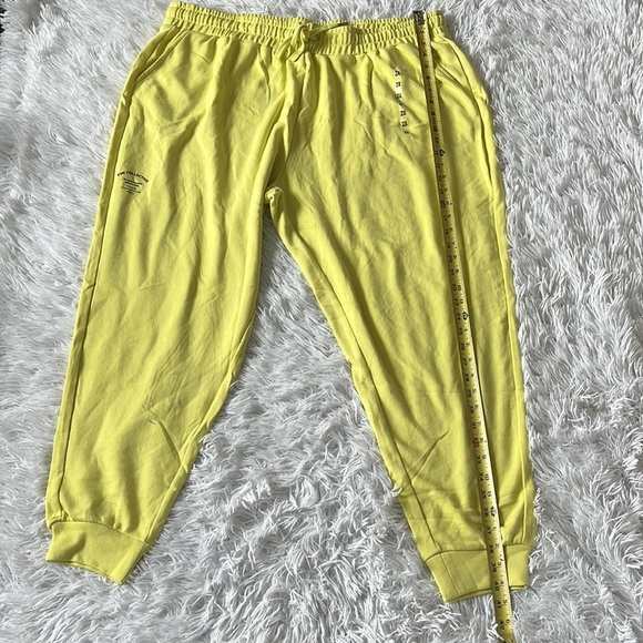 Psk collective cannary yellow joggers New without tags size 2X - Picture 6 of 10